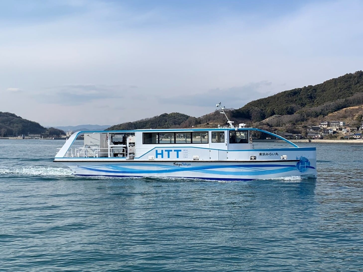 ●東京都の水素燃料電池船「東京みらい丸」＆「つきじZERO」登場