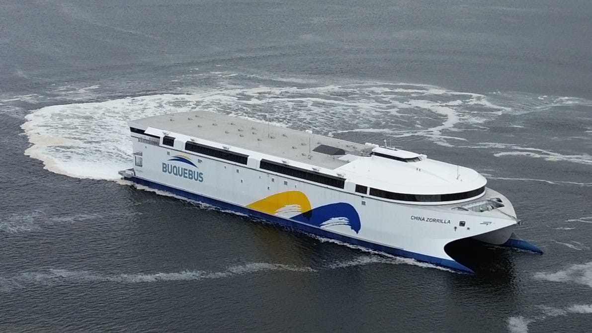 ●世界最大のバッテリー電気推進双胴高速カーフェリー「チャイナ・ソリージャ」試運転開始
